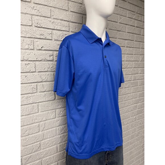 Ben Hogan Men’s Performance Royal Short Sleeve Polo Shirt Size L - Picture 6 of 9